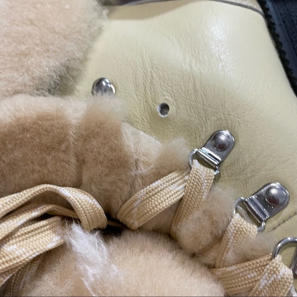 J crew Nordic boots leather soft yellow - Picture 4 of 4